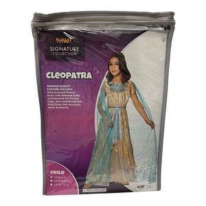 Spirit Halloween Cleopatra Costume Child Small 4-6 NWT 6 Piece Stunning